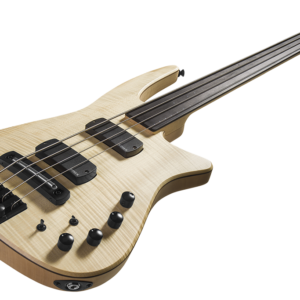 CR4 RADIUS Bass Guitar Natural Satin Fretless