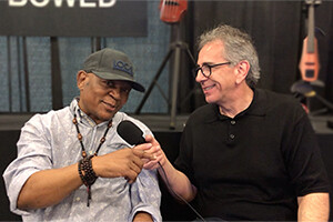 Bakithi Kumalo interview with For Bass Players Only at the NS Design booth at NAMM Show 2020
