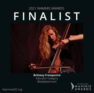 Wammies 2021 Finalist for Educator Brittany Frompovich