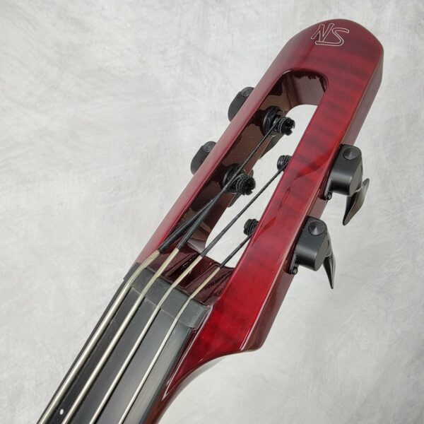 B-Stock WAV4c Electric Upright Bass Transparent Red H23080249 - Image 8