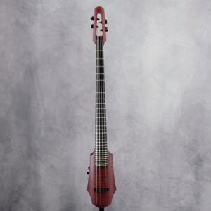 B-Stock NXT4a Electric Cello Burgundy Satin Fretted 223077