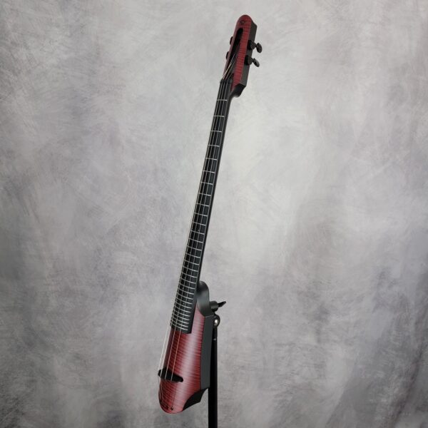 B-Stock NXT4a Electric Cello Burgundy Satin Fretted 223077 - Image 4