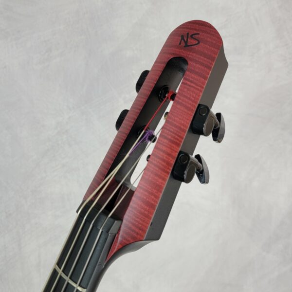 B-Stock NXT4a Electric Cello Burgundy Satin Fretted 223077 - Image 6