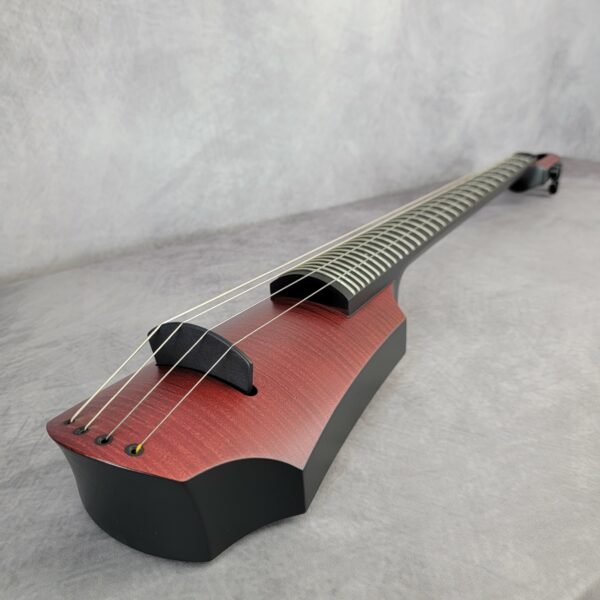 B-Stock NXT4a Electric Cello Burgundy Satin Fretted 223077 - Image 10