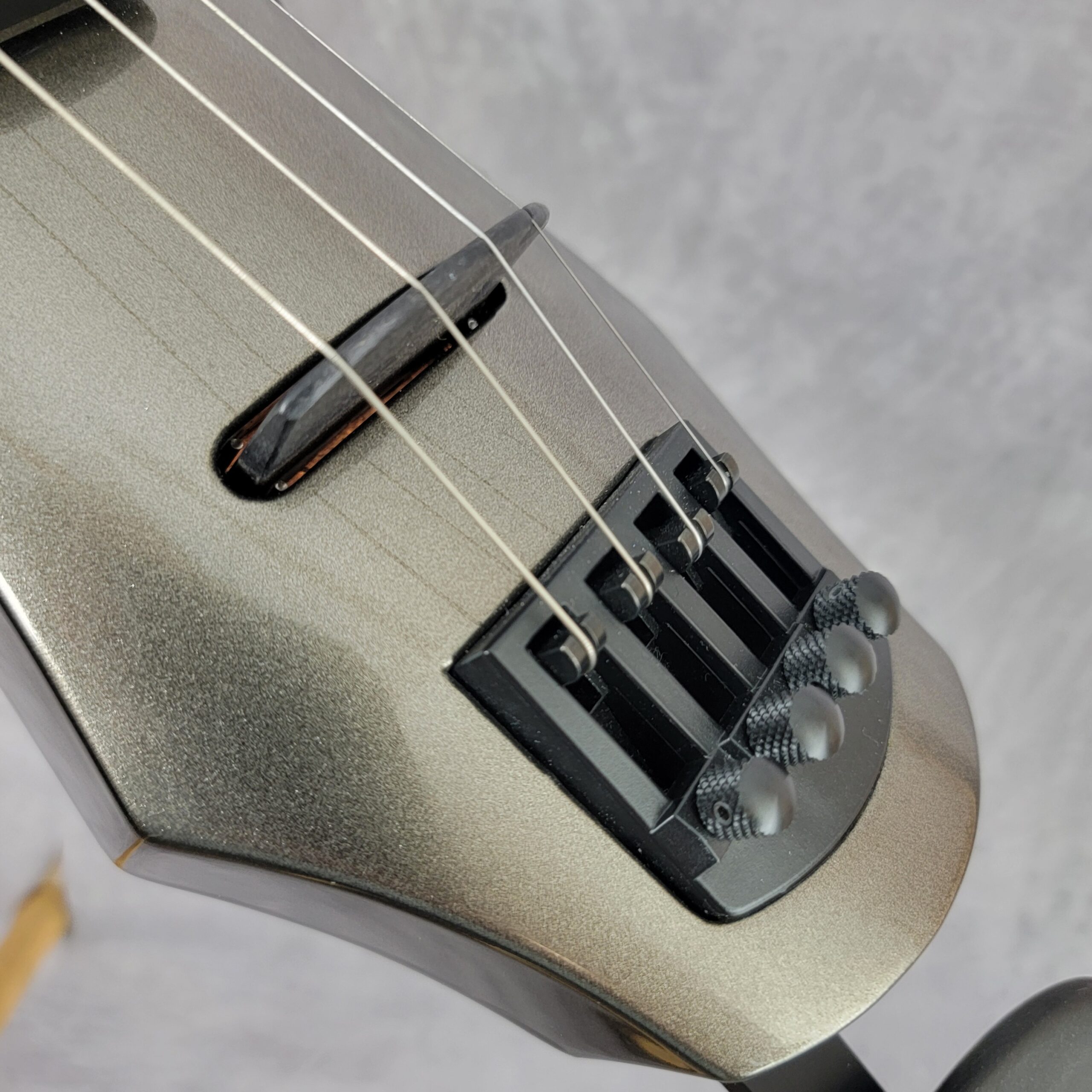 B-Stock CSM4a Electric Violin Galaxy Gray H180194
