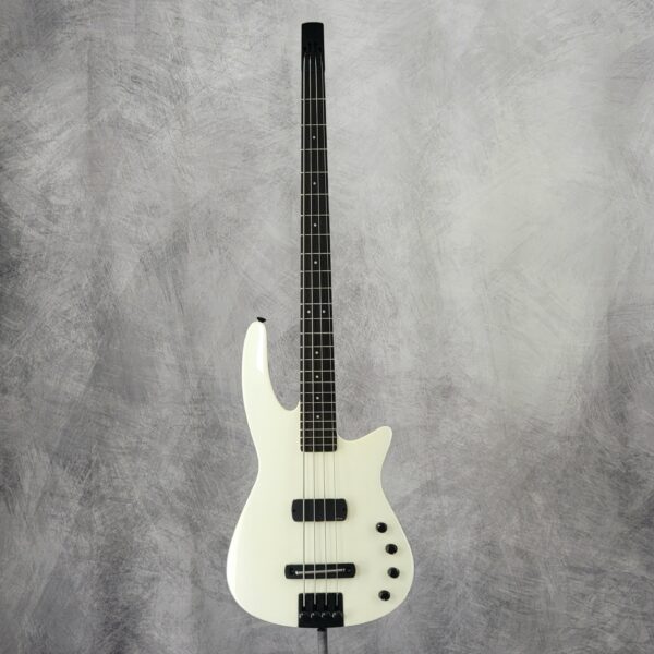 B-Stock WAV4 RADIUS Bass Guitar Metallic White W160369