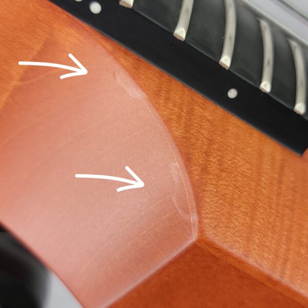 Demo CR4 Omni Bass Amber Satin Fretted 20657 - Image 8