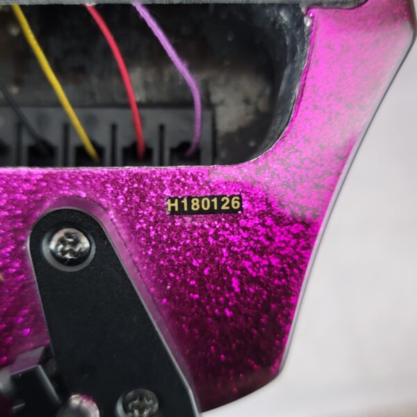 CSM5a Electric Violin Metallic Pink H180126 - Image 14