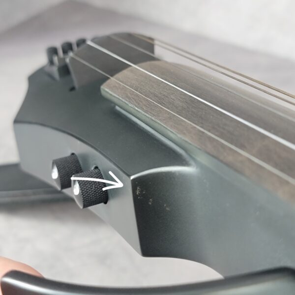B-Stock Prototype WAV5 Electric Violin Matte Black S00025 - Image 4