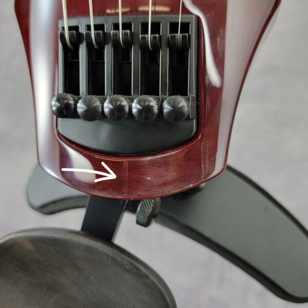 B-Stock WAV5 Electric Violin Transparent Red H190784 - Image 2