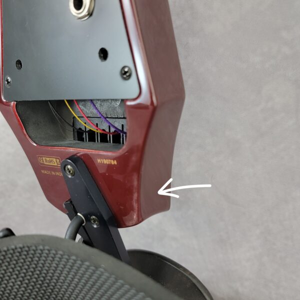 B-Stock WAV5 Electric Violin Transparent Red H190784 - Image 8