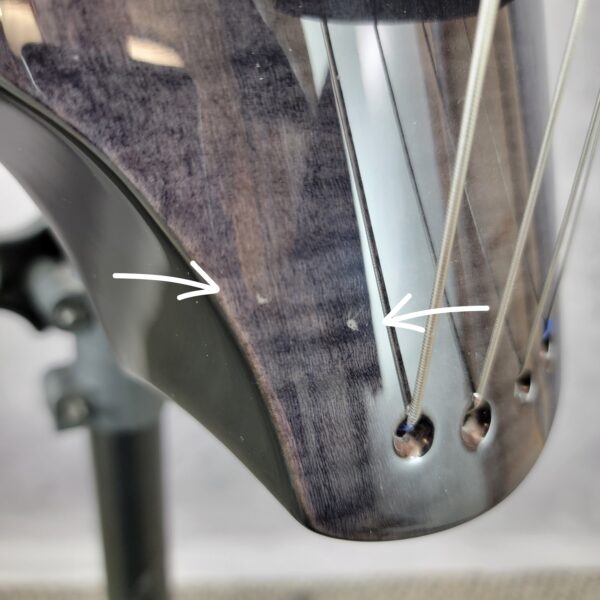 B-Stock WAV4c Electric Cello Transparent Black H25070158 - Image 7