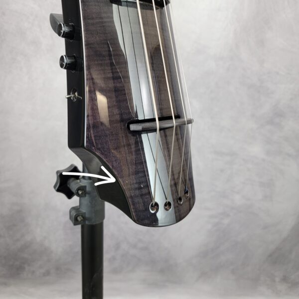 B-Stock WAV4c Electric Cello Transparent Black H25070158 - Image 5