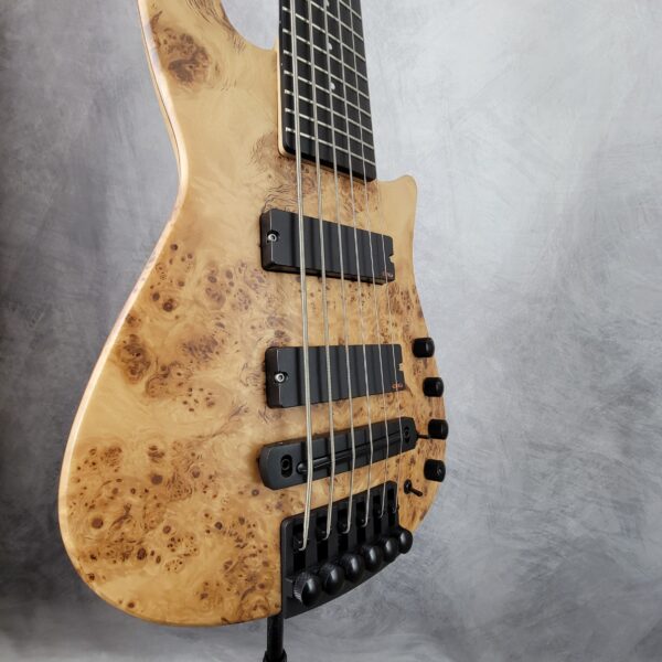 B-Stock CR6 RADIUS Bass Guitar Poplar Burl LE SN00774 - Image 5