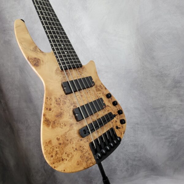 B-Stock CR6 RADIUS Bass Guitar Poplar Burl LE SN00774 - Image 4
