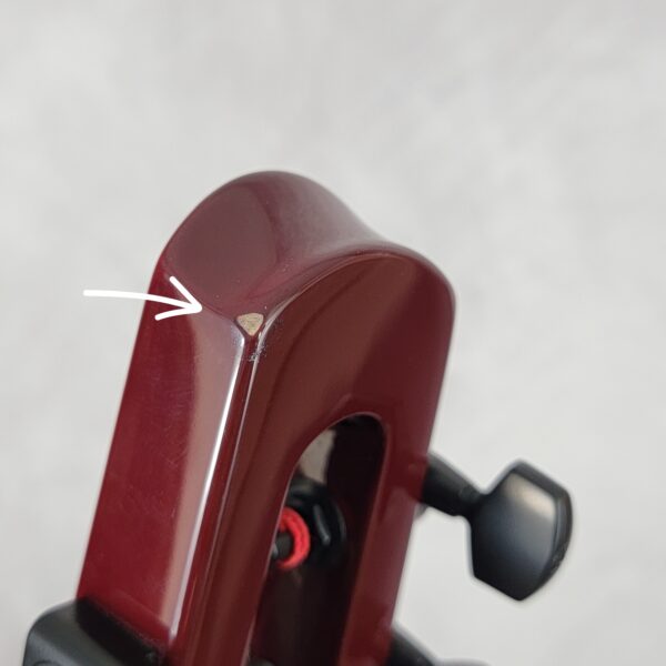 B-Stock WAV4c Electric Cello Transparent Red H25070233 - Image 11