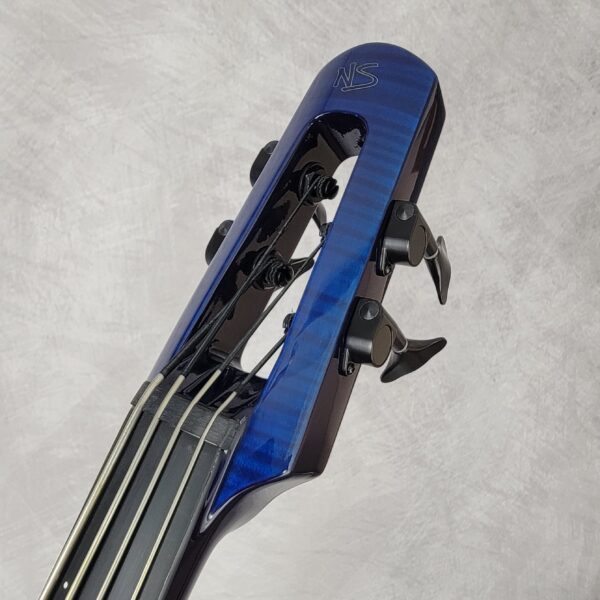 B-Stock WAV4c Electric Upright Bass Transparent Blue H25070158 - Image 6