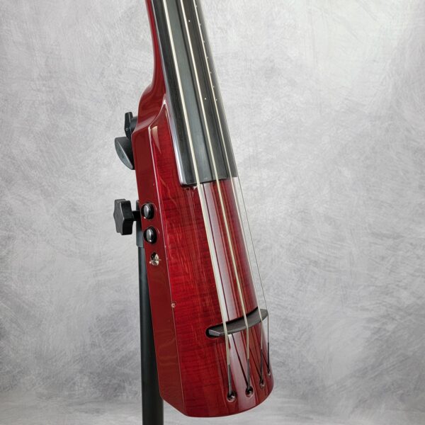 B-Stock WAV4c Electric Upright Bass Transparent Red H23110270 - Image 2