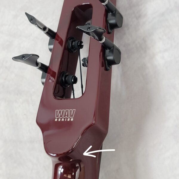 B-Stock WAV4c Electric Upright Bass Transparent Red H23110270 - Image 10