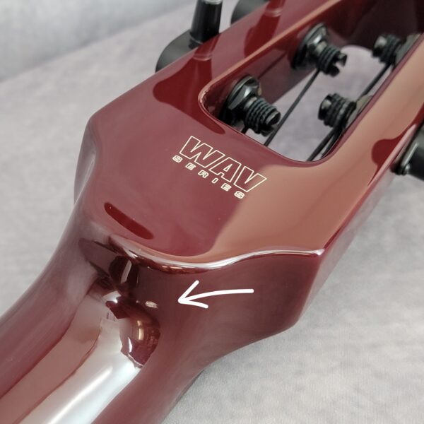 B-Stock WAV4c Electric Upright Bass Transparent Red H23110270 - Image 11