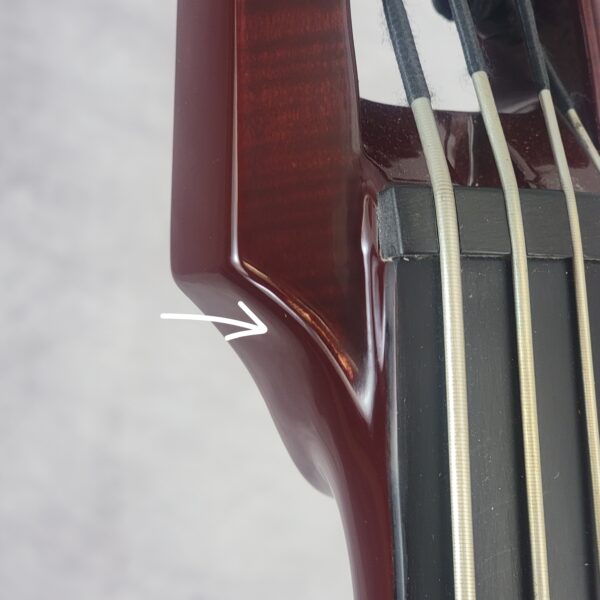 B-Stock WAV4c Electric Upright Bass Transparent Red H211104 - Image 10