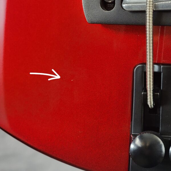 B-Stock WAV5 RADIUS Bass Guitar Metallic Crimson W160275 - Image 8