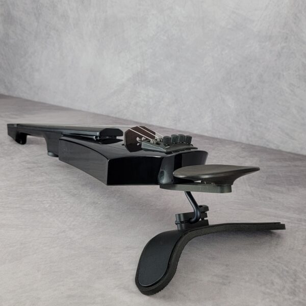 WAV4a Electric Violin Gloss Black Prototype S00034 - Image 4