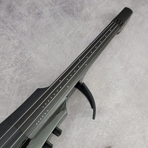 WAV4a Electric Violin Gloss Black Prototype S00034 - Image 3