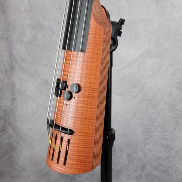 Demo EU6 Electric Upright Bass Amber Satin 251174 - Image 3