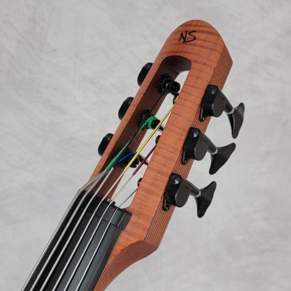 Demo EU6 Electric Upright Bass Amber Satin 251174 - Image 5