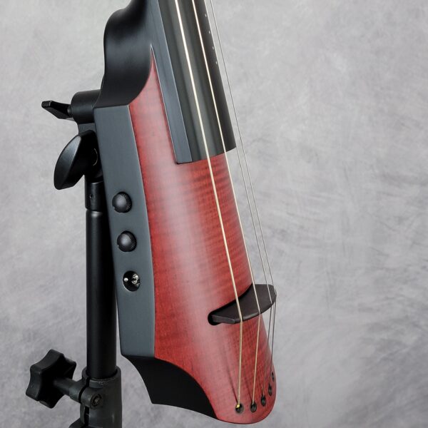 Demo NXT5a Electric Cello Burgundy Satin 240072 - Image 2