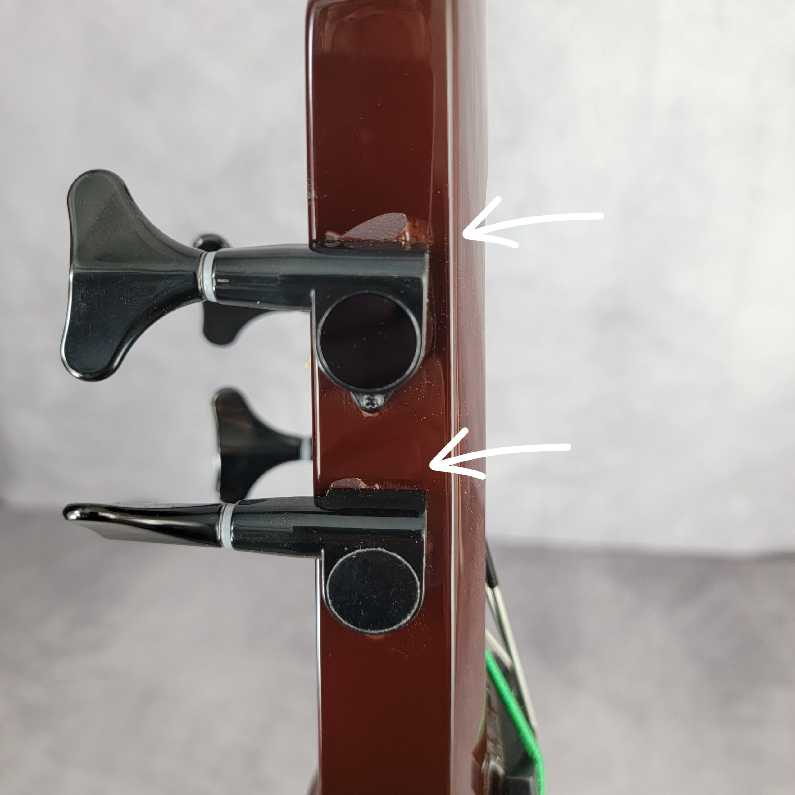 B-Stock WAV4c Electric Upright Bass Transparent Red H200876 - Image 9