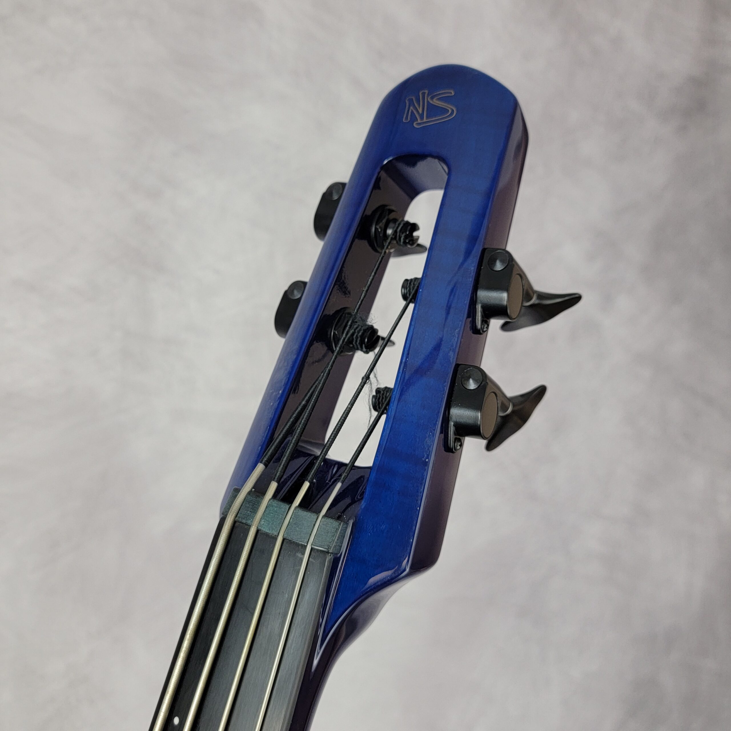 B-Stock WAV5c Electric Upright Bass Transparent Blue H25080303