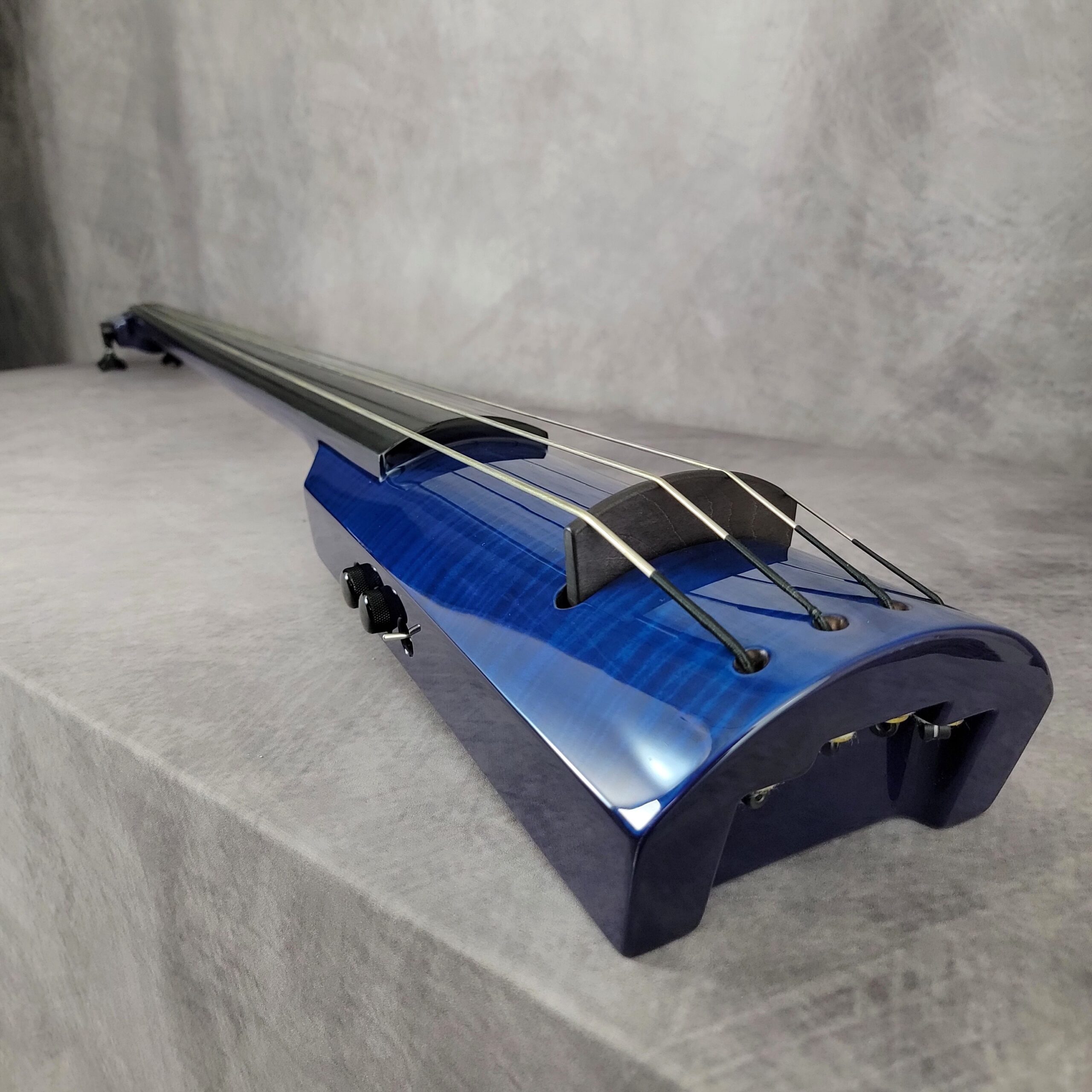 B-Stock WAV5c Electric Upright Bass Transparent Blue H25080303