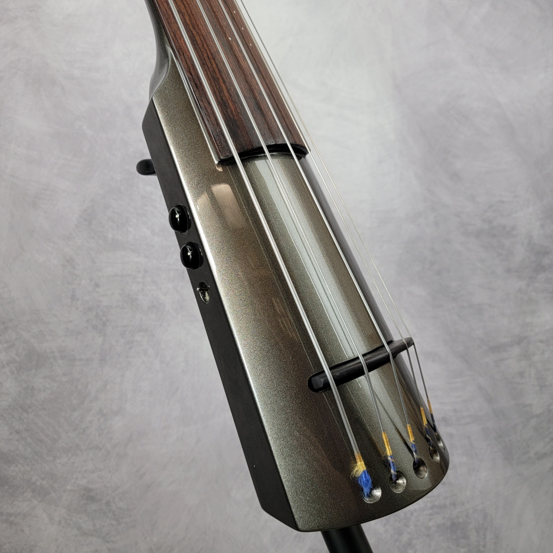 Custom CSM5a Electric Upright Bass Galaxy Gray H170573