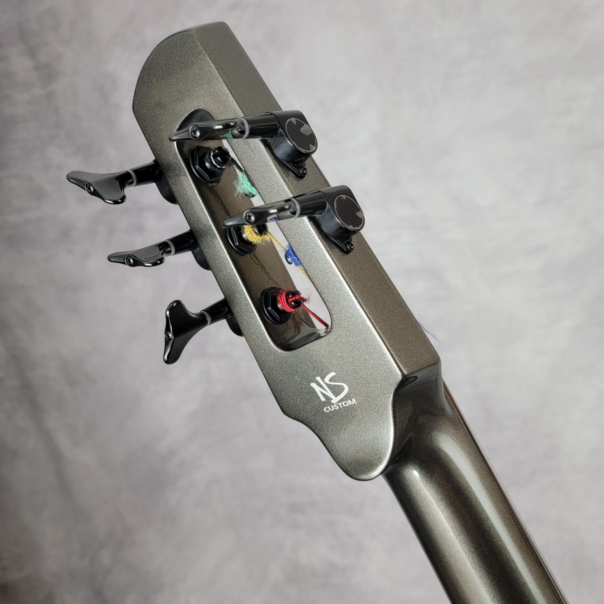 Custom CSM5a Electric Upright Bass Galaxy Gray H170573
