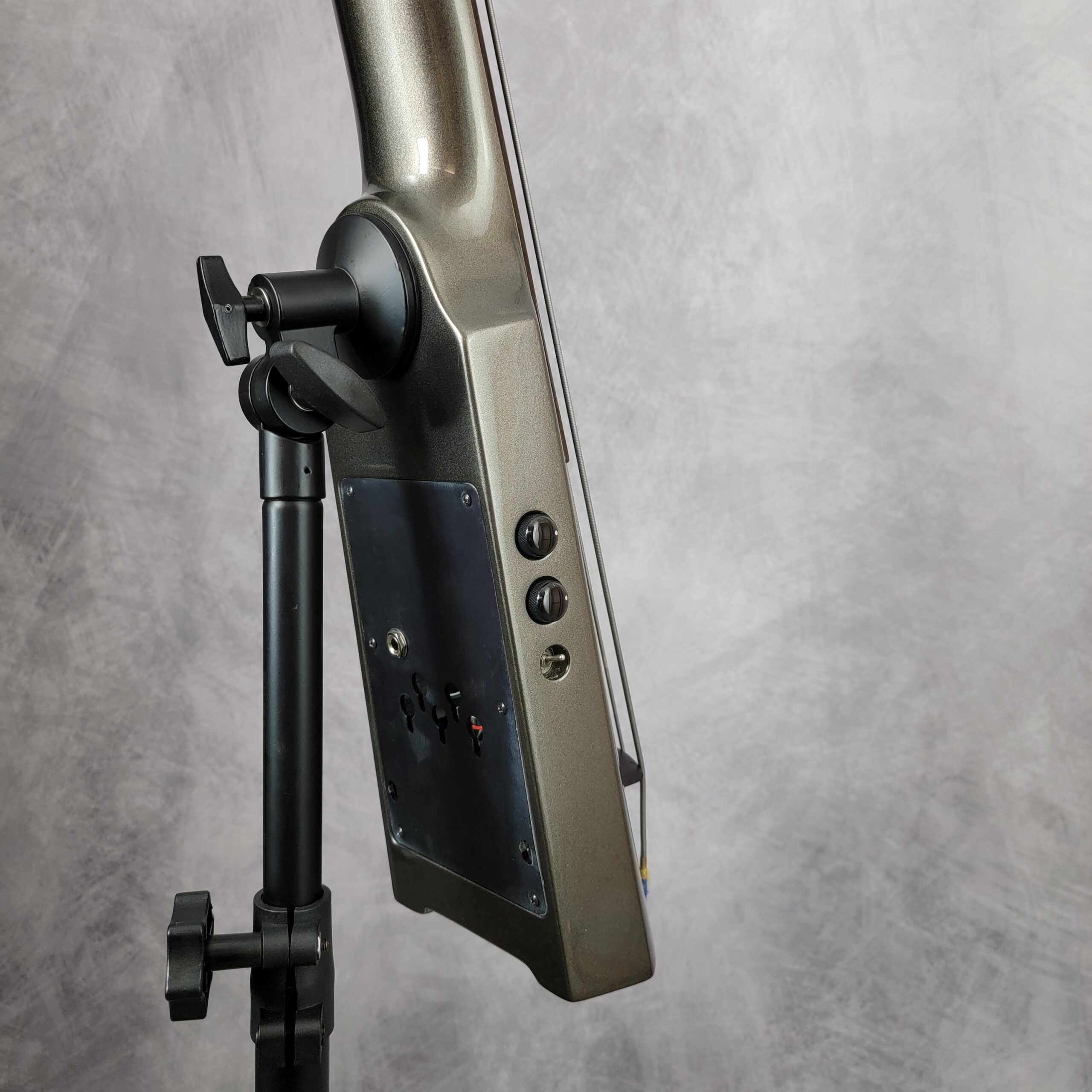 Custom CSM5a Electric Upright Bass Galaxy Gray H170573