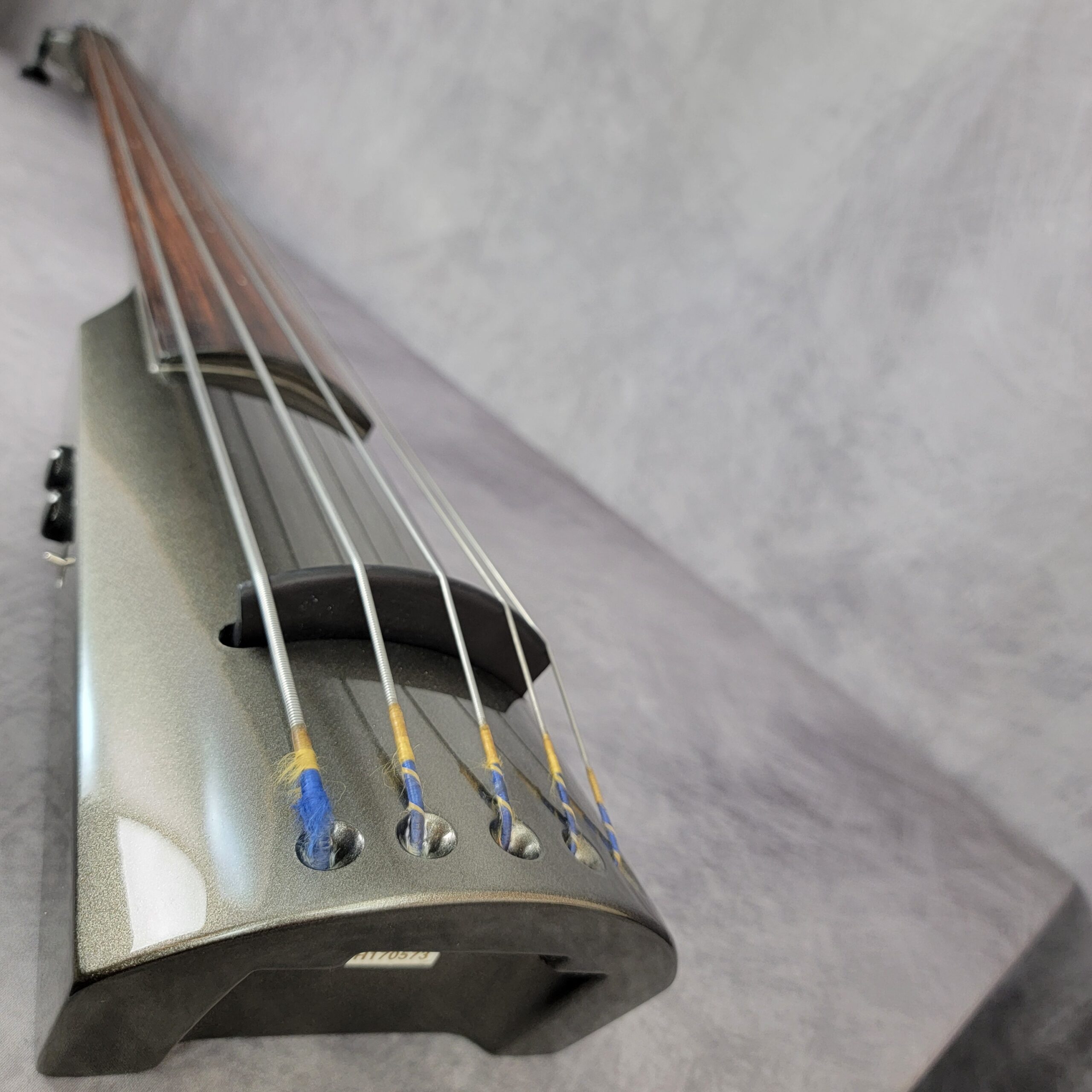 Custom CSM5a Electric Upright Bass Galaxy Gray H170573