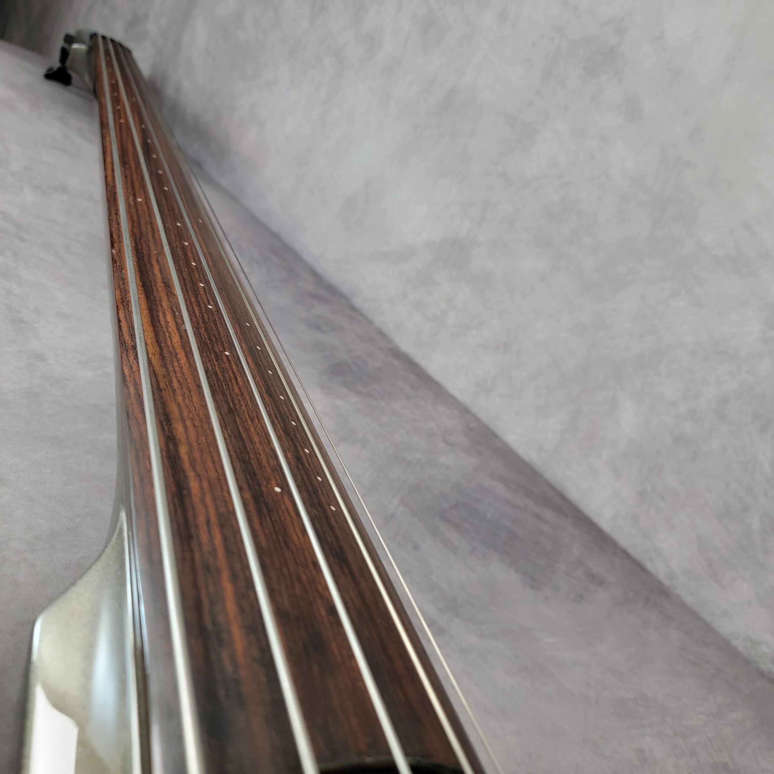Custom CSM5a Electric Upright Bass Galaxy Gray H170573