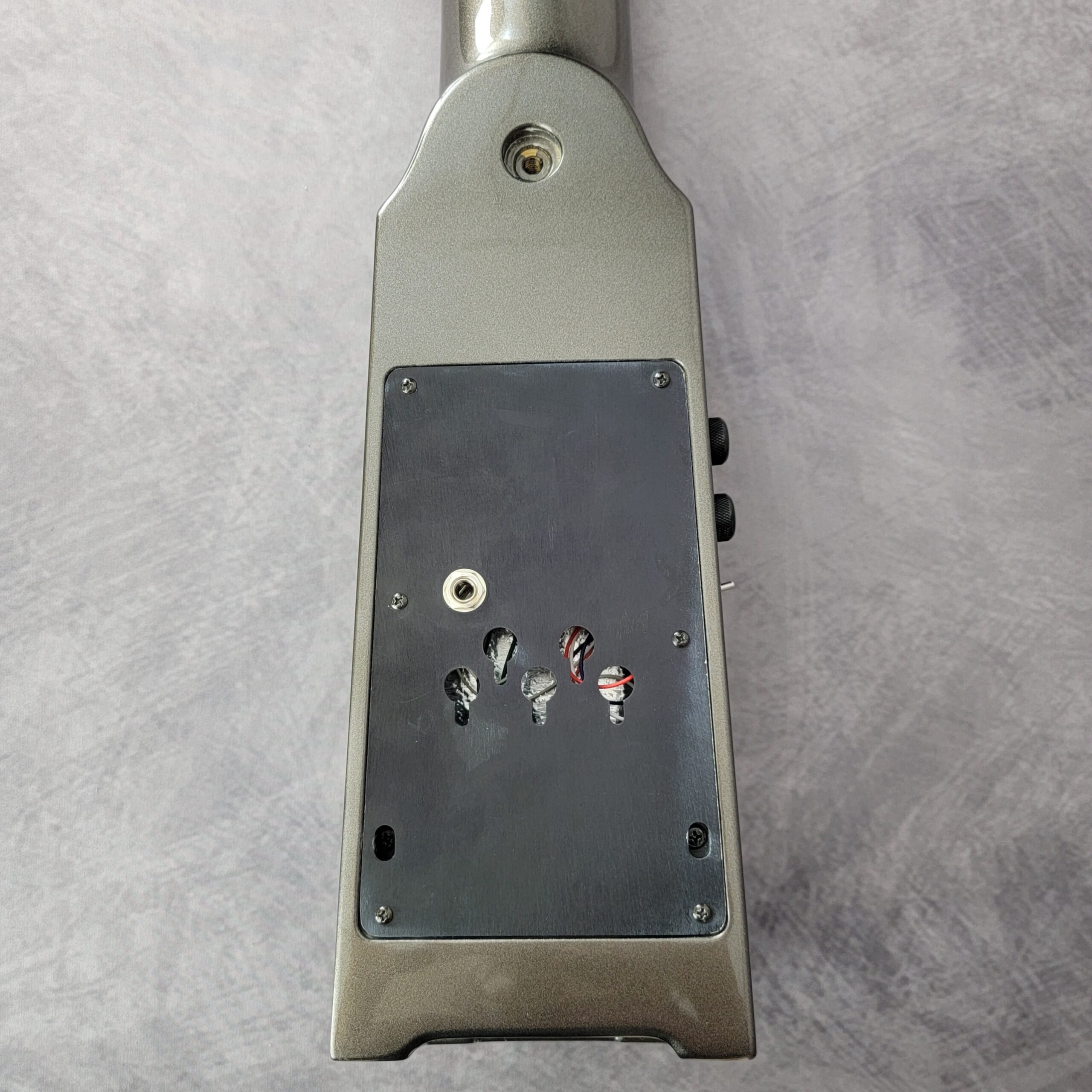 Custom CSM5a Electric Upright Bass Galaxy Gray H170573