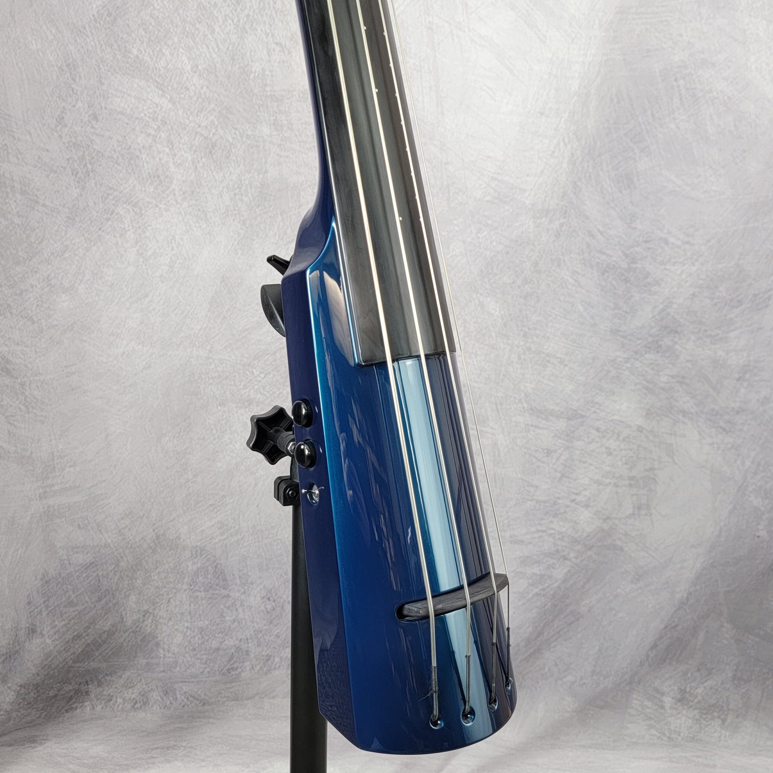 Custom CSM4a Electric Upright Bass Teal Pearl H191106
