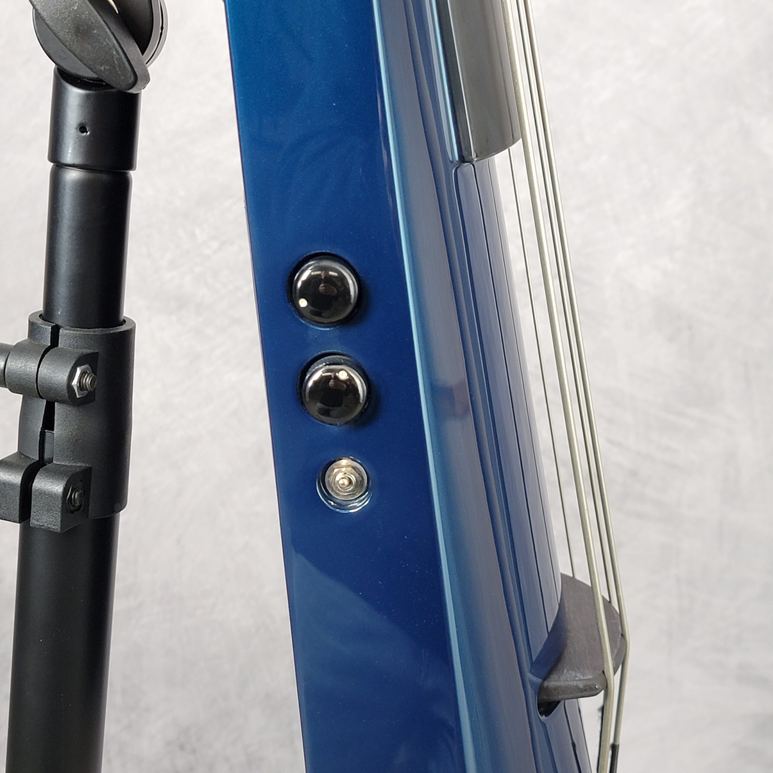 Custom CSM4a Electric Upright Bass Teal Pearl H191106