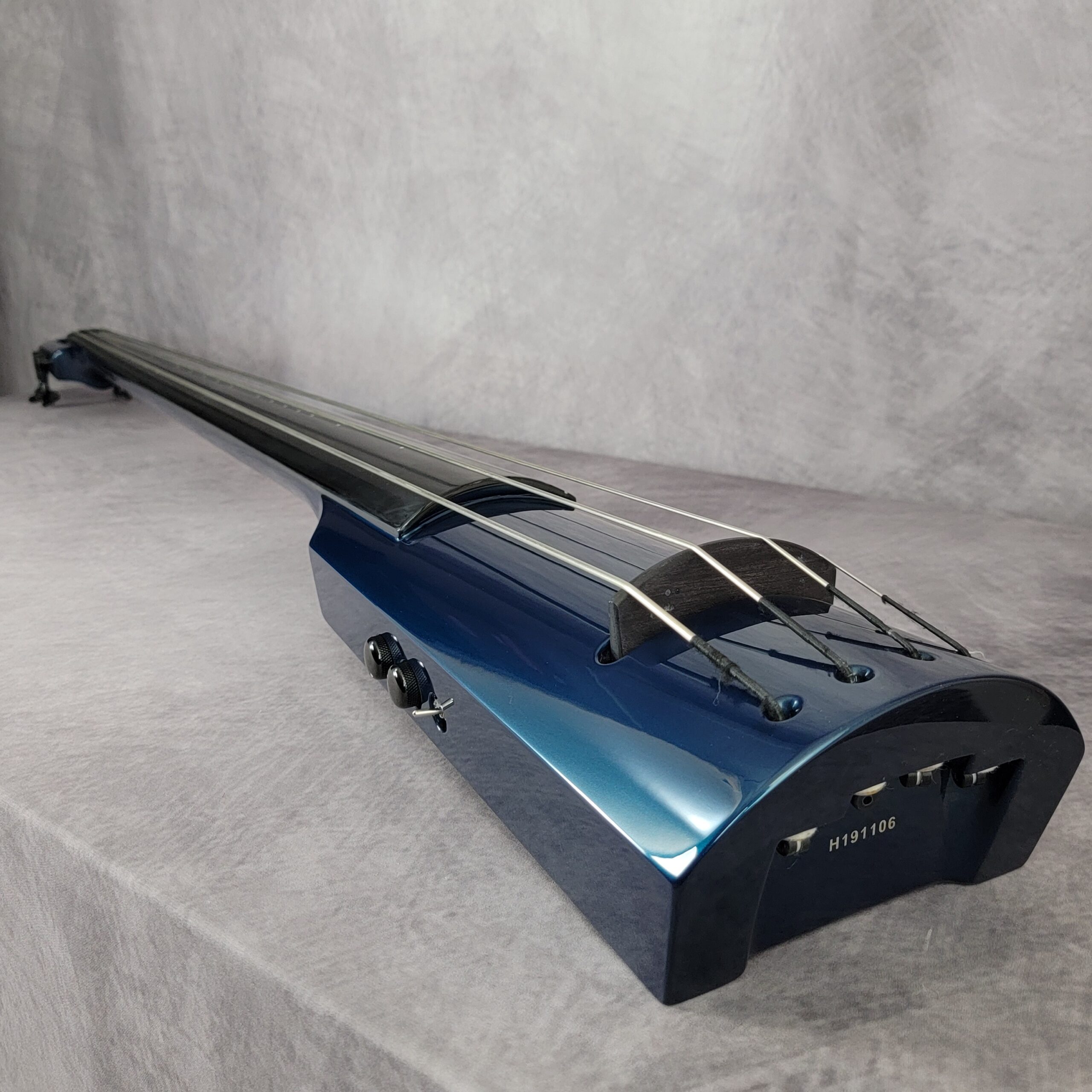 Custom CSM4a Electric Upright Bass Teal Pearl H191106