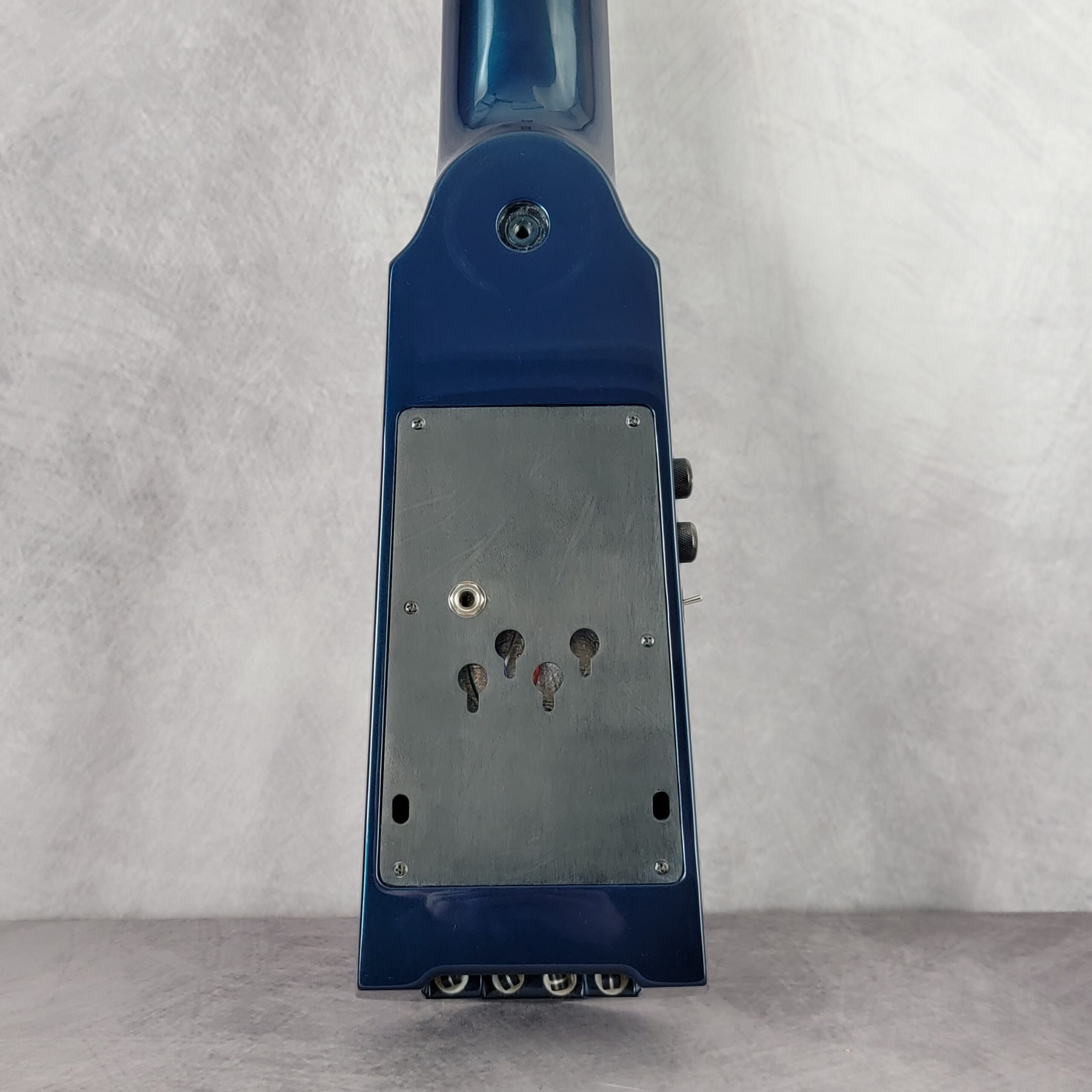 Custom CSM4a Electric Upright Bass Teal Pearl H191106