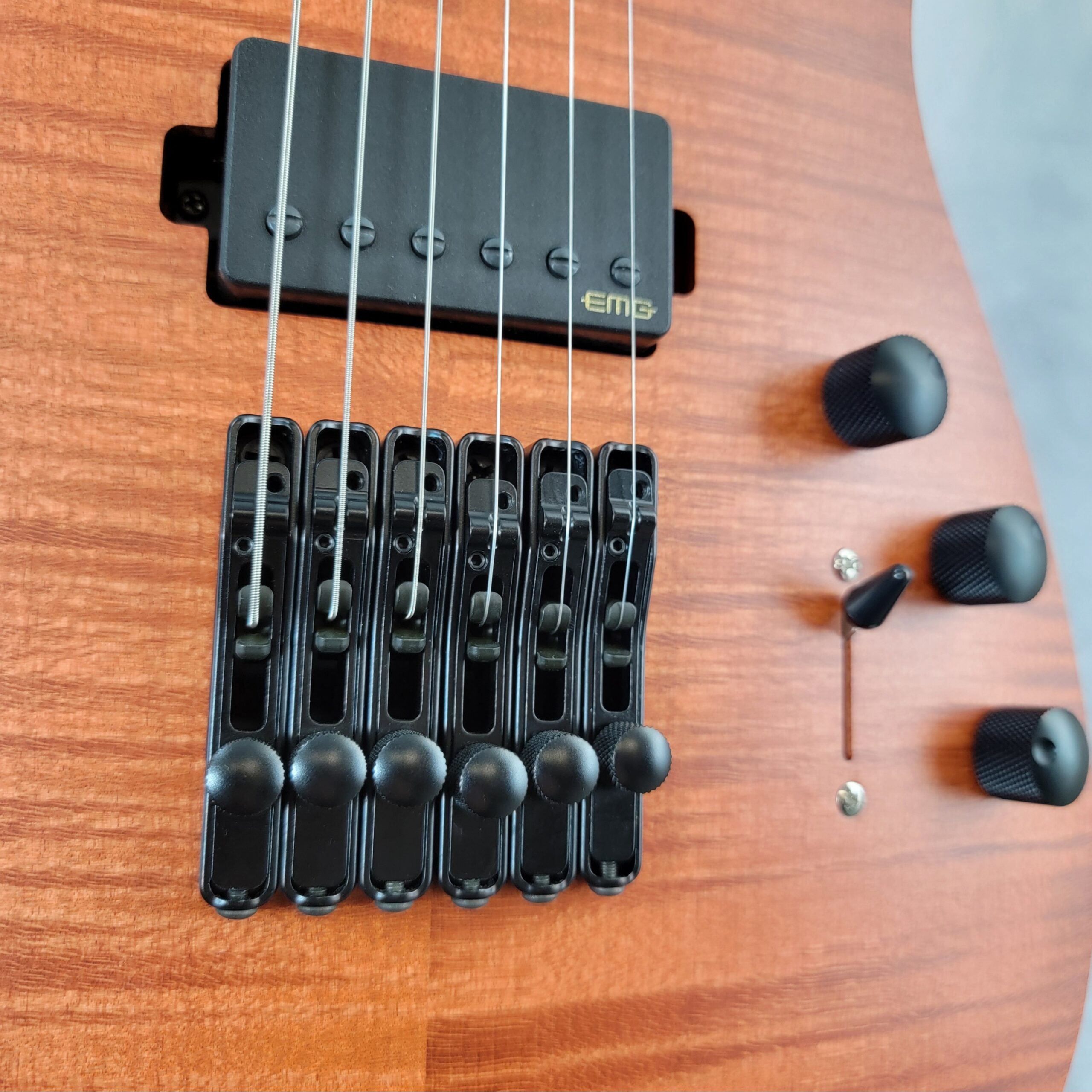 Prototype #006 CR6 RADIUS Electric Guitar Amber Satin